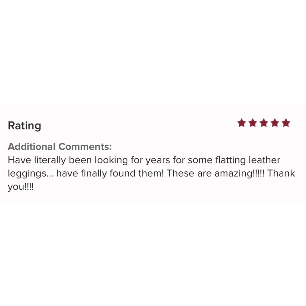 S-XL Avail! High Waisted Vegan Leather Leggings - Picture 7 of 7